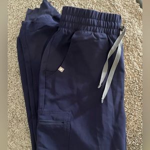 Navy Figs scrub pants sz Small Tall